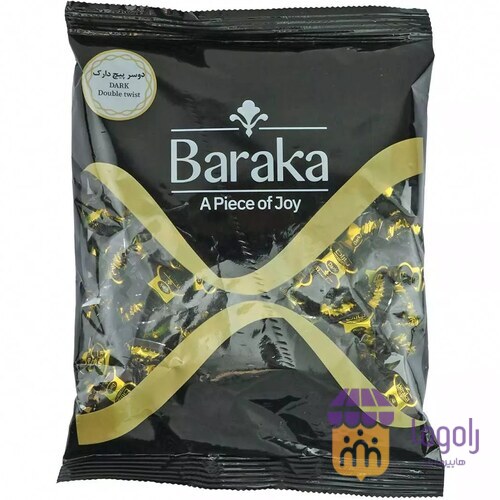 عکس  باراکا شکلات دوسر پیچ دارک شیراز 450گرمی 