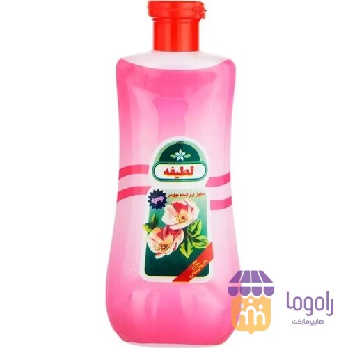 عکس  شامپو نرم کننده موی سر 400گرمی صورتی لطیفه