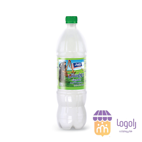 عکس  (هراز ) دوغ 1.5 لیتری سنتی با طعم پونه پت
