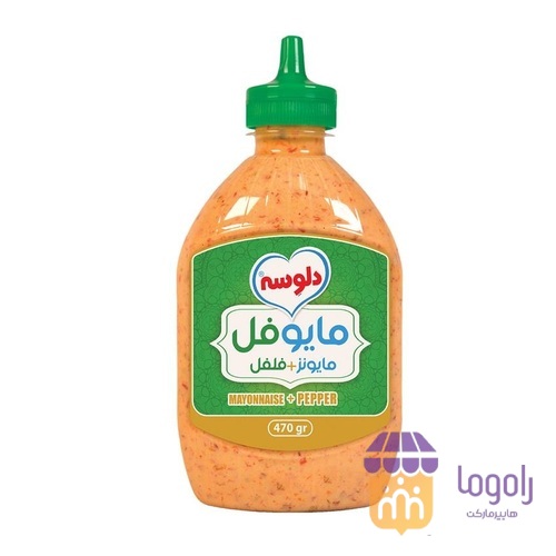 عکس  (دلوسه) سس مایوفل (فلفلی) 415 گرمی 